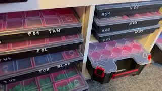 Unser Bricklink Shop - Kurzvorstellung,  Lagerhaltung  und Partout - Das andere Lagerungskonzept