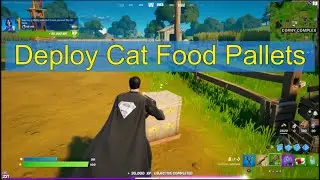Fortnite - Deploy Cat Food Pallets for Marigold's Legendary Quests (week 13)
