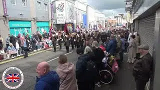 Dunmurry Protestant Boys FB @ ABOD Easter Monday Parade In Lisburn 2025