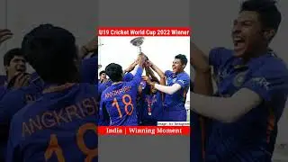 U19 world cup Final 2022 || India u19 winning moments❤️❤️