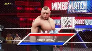 WWE 2K20 Tripal h vs MVP