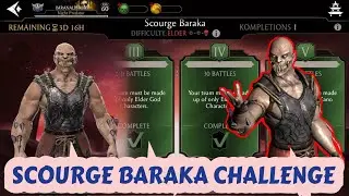 New Challenge Game Play | Scourge Baraka | Mortal Kombat Mobile