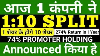 1:10 Stock Split 2022 split share latest news upcoming stock split split stocks 2022 @Stock Leader