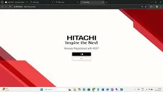 Hitachi Vendor Portal