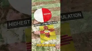 Американские штаты с наибольшим количеством испаноязычного населения #шорты
