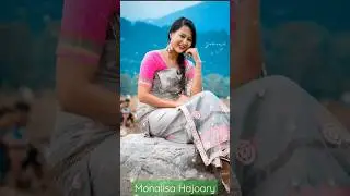 #monalisa hajoary#BODO SHORTS #Bioutifull bodo actress