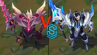 Prestige Visions of the Fallen Jarvan IV VS Worlds 2021 Jarvan IV