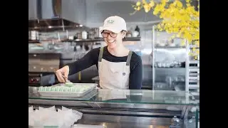 Pandan Honeycomb Cake With Lauren Tran Of B&aacute;nh By Lauren