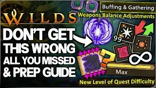 Monster Hunter Wilds - The Biggest Change So Far - ALL New Reveals, August Update Prep Guide & More!