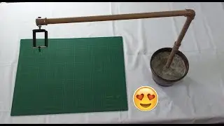 Diy - Suporte para celular com cano PVC para gravar - suporte regulável