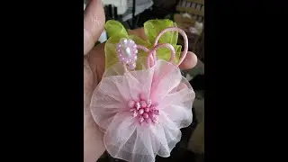 Shabby Chic Organza Flowers Tutorial - jennings644