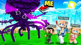 Trolling My Family as The WITHER STORM in Minecraft!