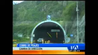 Cobro de peaje en la Autopista General Rumi&ntilde;ahui genera confusi&oacute;n