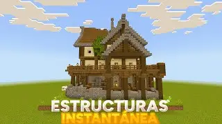 👉Addon de Estructuras Instant&aacute;neas para Minecraft Pe 1.21 | Instant Structures Addon