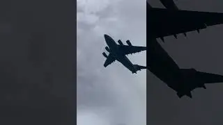 EAA AirVenture Oshkosh 2024: C-17 departing from 