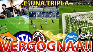🤬 TRIPLO GAMEPLAY, TRIPLE SMAD0NNE‼️ ROMA-INTER | MILAN-LAZIO | ATALANTA-JUVE [FIFA 23 - EFOOTBALL]