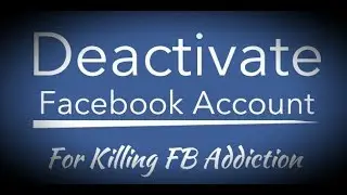 How to deactivate/ delete facebook account in nepali