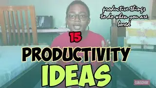 15 PRODUCTIVE THINGS TO DO DURING QUARANTINE | LOCKDOWN |WHEN YOU ARE BORED AT HOME