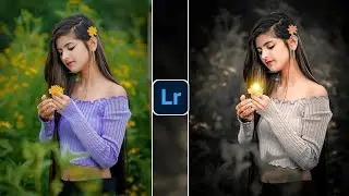 Lightroom - just 3 steps Dark And Black Effect Edit 😱 Lightroom Photo Editing 2024