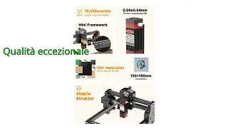 RECENSIONE (2025) : Incisore laser portatile ACMER S1. DETTAGLI ESSENZIALI
