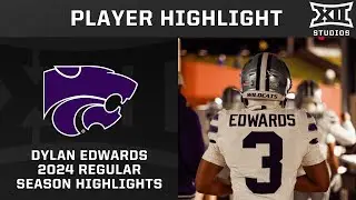 Dylan Edwards 2024 Regular Season Highlights | Big 12 Football