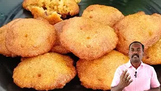 டீக்கடை இனிப்பு அப்பம் 😋🔥 | sweet appam receipe in tamil | How to make appam | Tea kadai kitchen