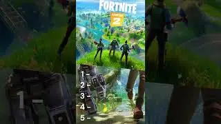 Rank These Five Fortnite Seasons But You Can't Change! Part 4 #shorts
