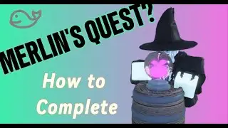 How to Complete MERLIN'S QUEST Roblox Fisch!