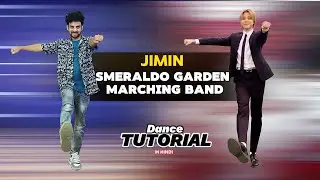 Jimin Smeraldo Garden Marching Band Easy Dance Tutorial | (지민) | Ajay Poptron Tutorial