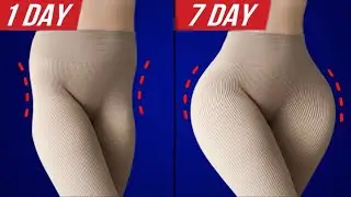 Get Rid Of Hip Dips In 7 Days Workout (FAST RESULT)! Stretching workouts routine for butts