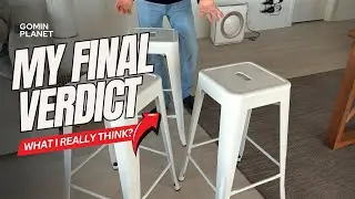 Yaheetech 30-Inch Metal Bar Stools Review &ndash; Perfect for Home & Bistro
