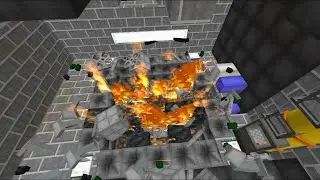 Взрыв реактора РБМК В Майнкрафт с модом hbm nuclear tech mod 1.7.10 (может кто-то ждал)