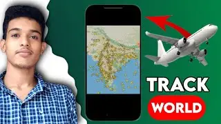 Plane Tracking With mobile like a train tracker || Explained by Debaditya Ghosh ||
