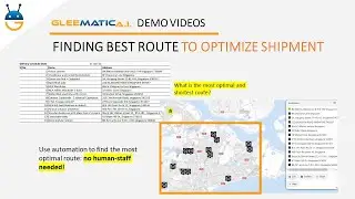 Logistics Automation: Optimizing Delivery Routes | Finding the Most Optimal Route for Shipment