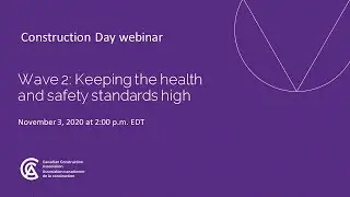 CONnected Webinar: Keeping health and safety standards high | maintenir des normes &eacute;lev&eacute;es de sant&eacute;