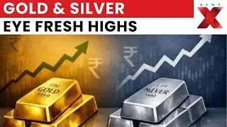 Gold & Silver Prices Rise Amid US Fed Rate Cut Expectations Today | NewsX