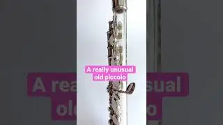 A rare Reiner piccolo! #flute #piccolo #rare #wow #classicalmusic #fyp #flauta #flutemusic #flauta