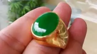 Jadeite Ring 9.30ct Type A [HD]