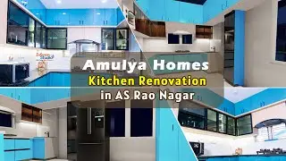 Modular Kitchen Renovation at Amulya Homes | Interior Design by Interior Studio &ndash; AS Rao Nagar