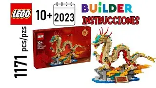 LEGO 80112 Drag&oacute;n de la Suerte  - LEGO Chinese Festivals -