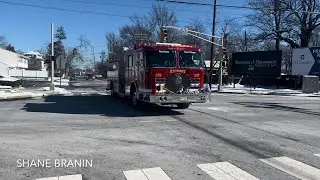 Keyport Fire Department Engine 22-73 Responding 1/17/24