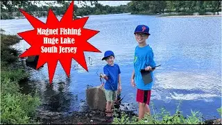 Magnet fishing at Cooper River, we found something amazing ￼