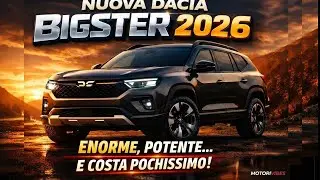 NUOVA DACIA BIGSTER 2026: ENORME, POTENTE E PREZZO SHOCK! 😱🚗