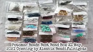 Potomac Beads Best Bead Box XL May 2021 Opening