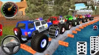 Impossible Police Truck Similetor varson speed Diving Xtreme Games Offrroad Outlawas Android Gamepla