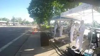Navy Band Northwest at BOLDERBoulder 2016, covers Jimi Hendrix 