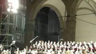 Zubin Mahta, Piazza della Signoria, July 2, 2011