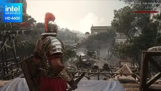 Ryse Son of Rome on intel HD 4600 (FPS benchmark)