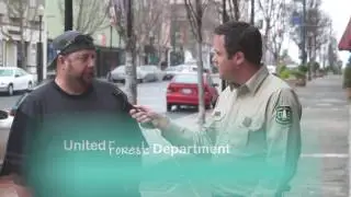Forester On The Street - Vallejo, Smokey Bear