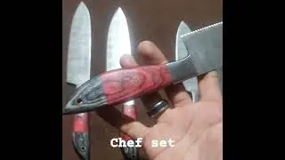 chef set #knifemaking #knifelife #knifemaker #knife #knives #usaknife #usaknife #handmade